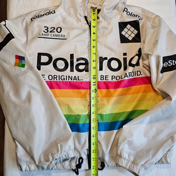 Polaroid Windbreaker Jacket sz M - Picture 5 of 10